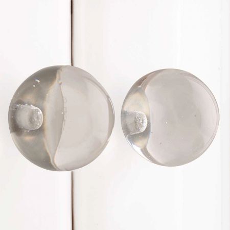 Clear Round Glass Drawer Knob Online